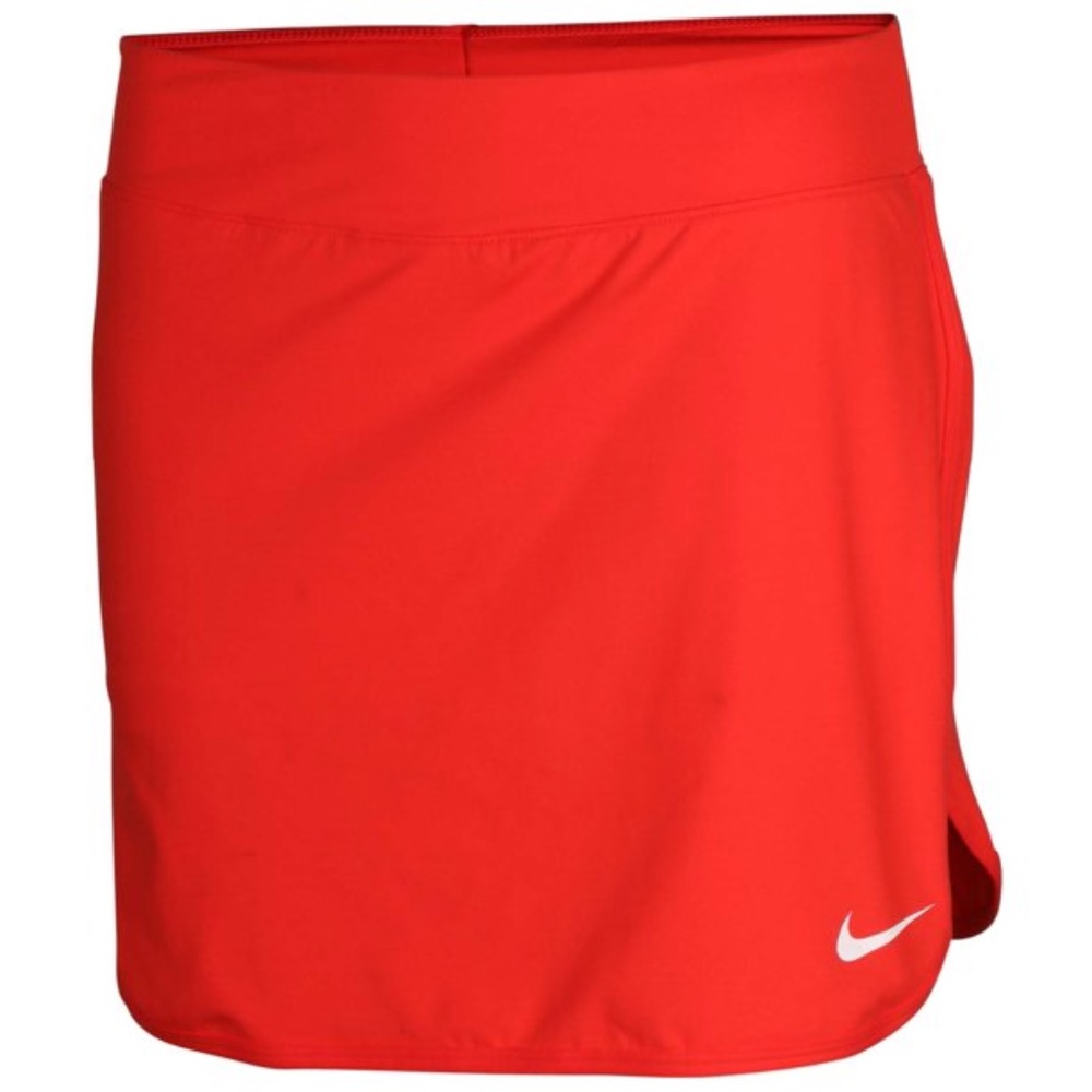 RED NIKE TENNIS SKIRT